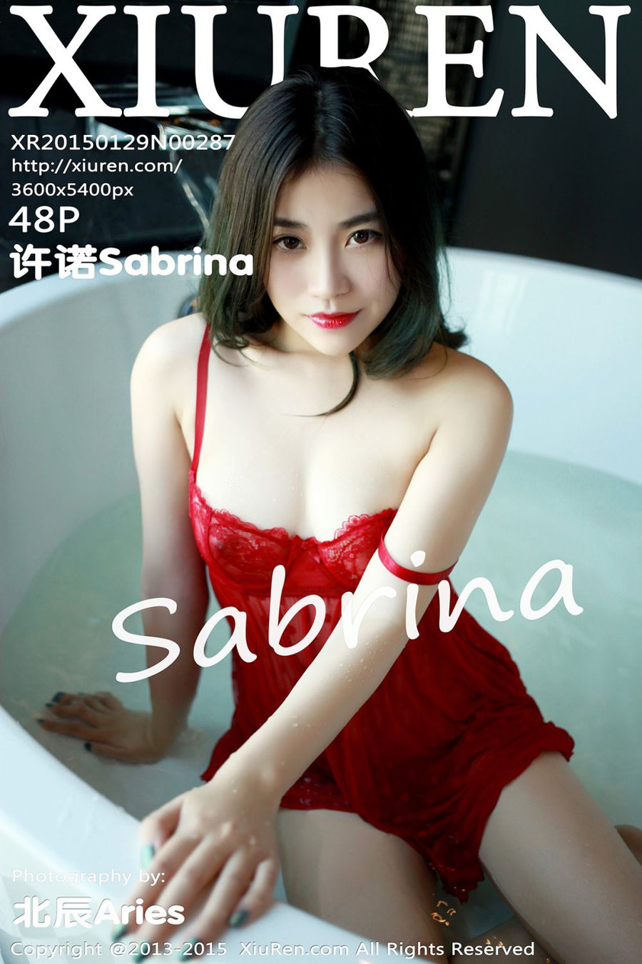 [XiuRen秀人网] 2015.01.29 No.0287 许诺Sabrina
